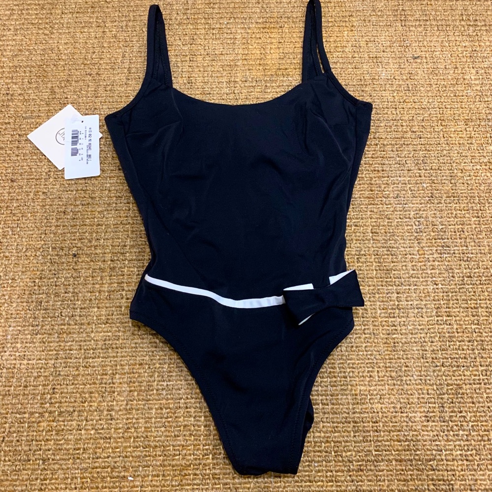 NWT - LA PERLA Digby Black Swimsuit - Size US 8